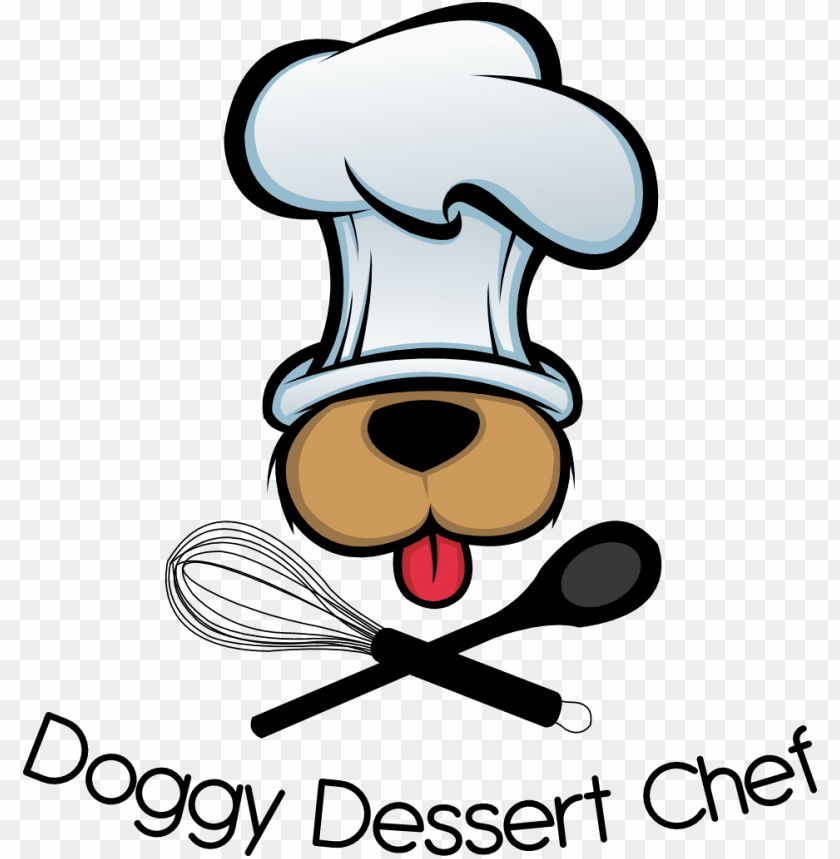 peanut butter bacon dog treat/biscuit recipe - dog chef logo, dessert