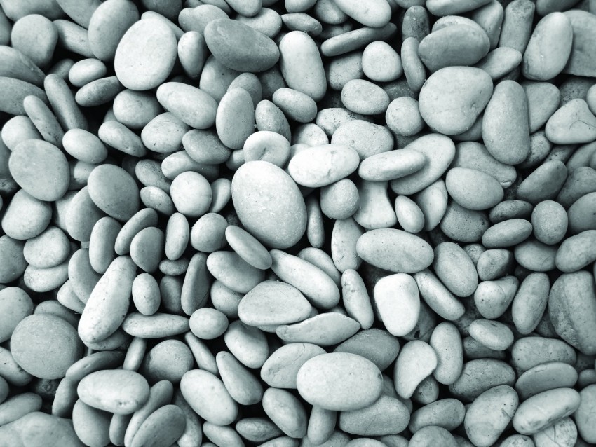 pebbles, stones, smooth, gray, light