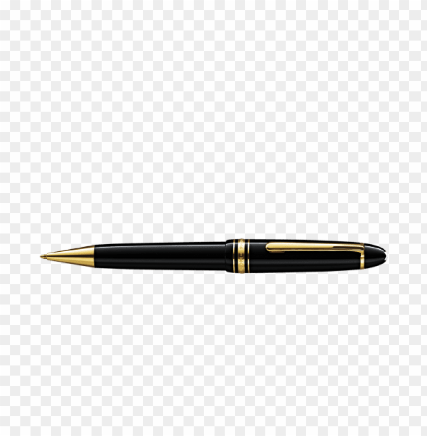 pen, writing instrument, black pen, gold accents, office supplies, stationery, business tools