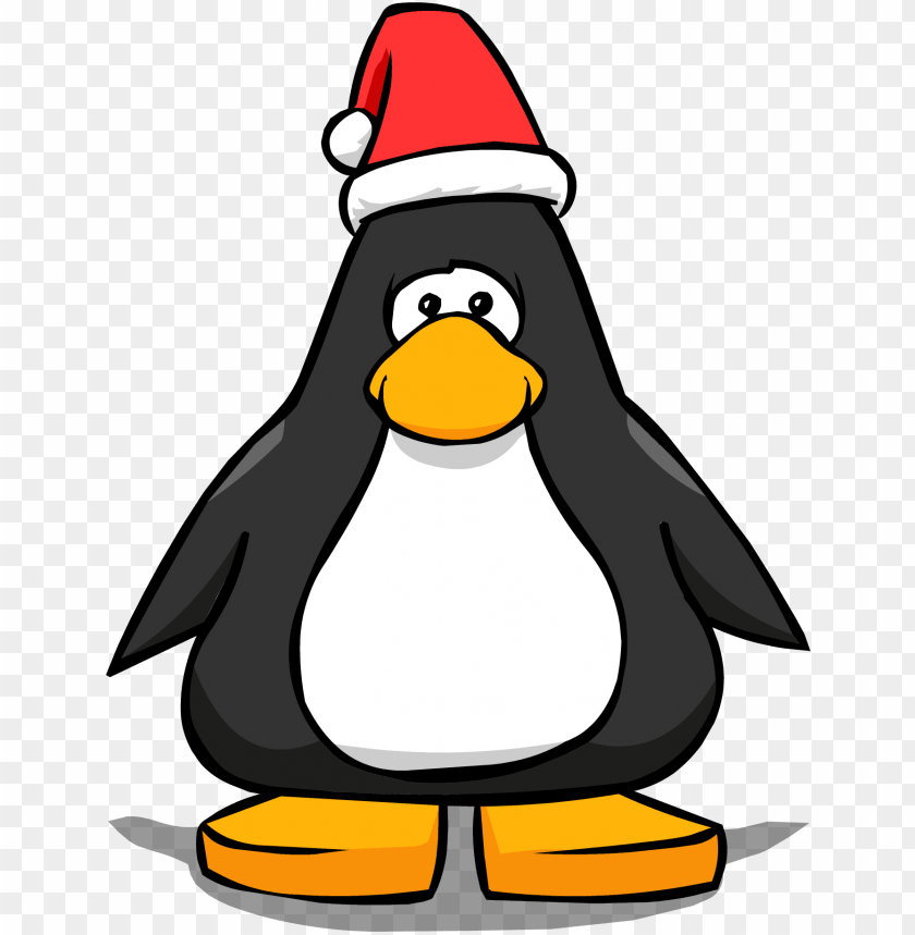 penguin, cartoon animal, Christmas hat, festive bird, winter theme, cute wildlife, black and white