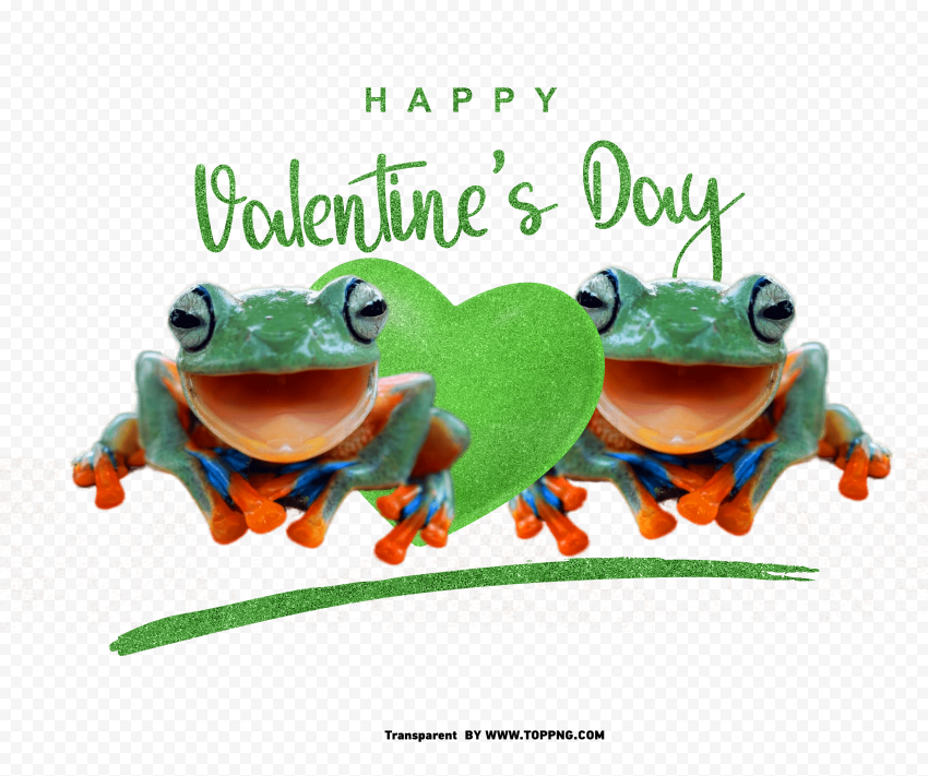 Pepe The Frog Love Valentines Day Image PNG Transparent Background