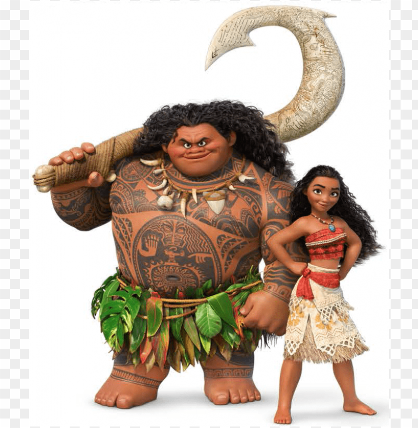 personajes de moana