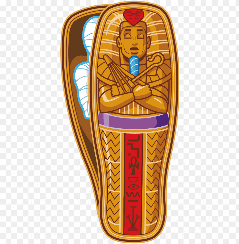 Egyptian, sarcophagus, illustration, ancient, history, pharaoh, mummy