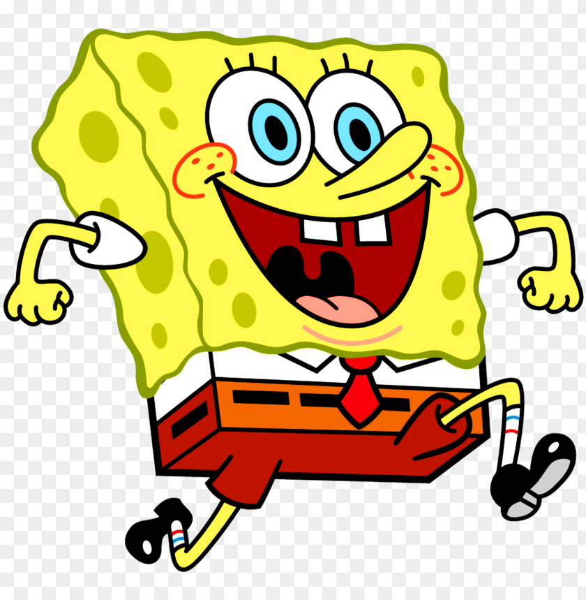 sponge, cartoon character, yellow, animated, playful, quirky, smiling