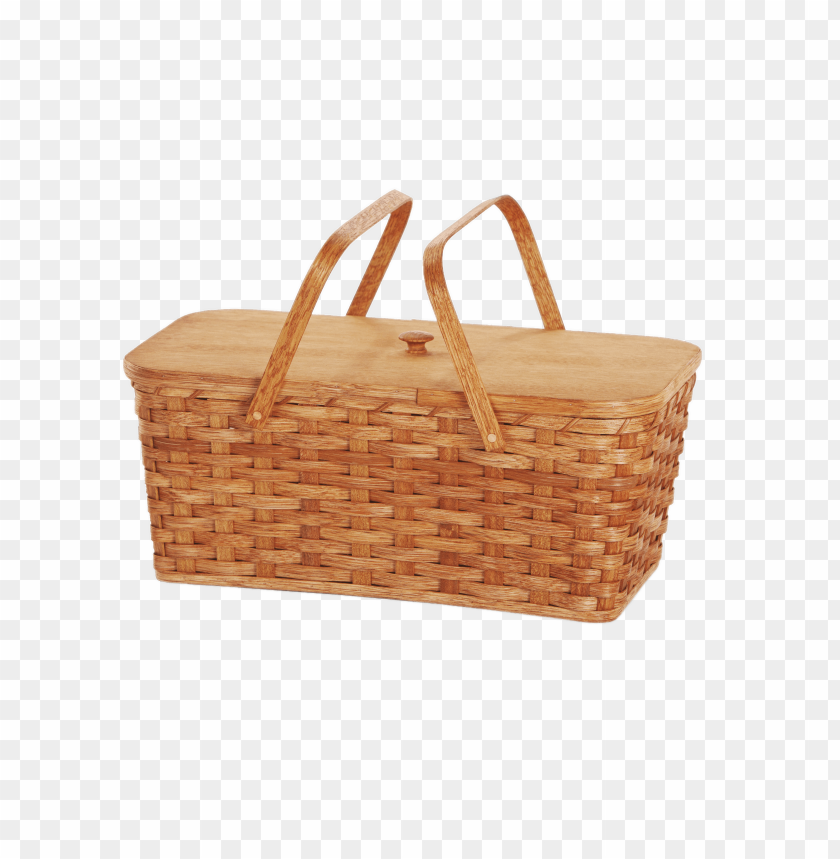 kitchenware, picnic baskets, picnic basket with two handles, 