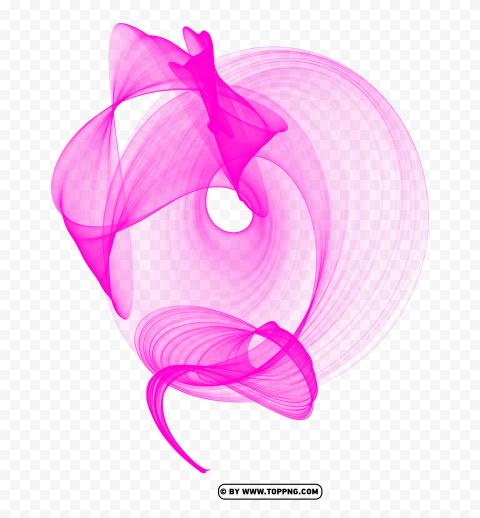 Pink Abstract Wavy Bg PNG Transparent Background