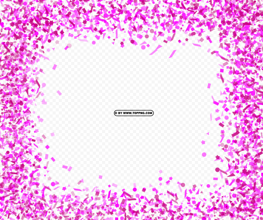 pink confetti frame png hd images , Confetti png,Confetti png transparent,Png confetti,Transparent background confetti png,Transparent confetti png,Party confetti png