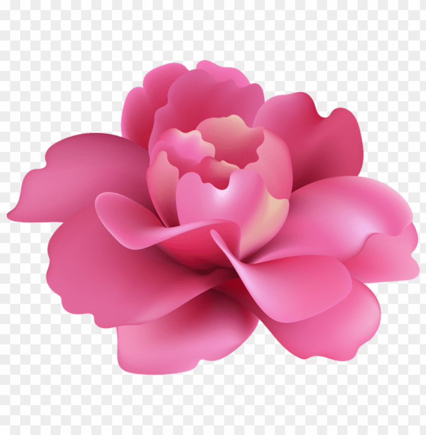 pink flower deco