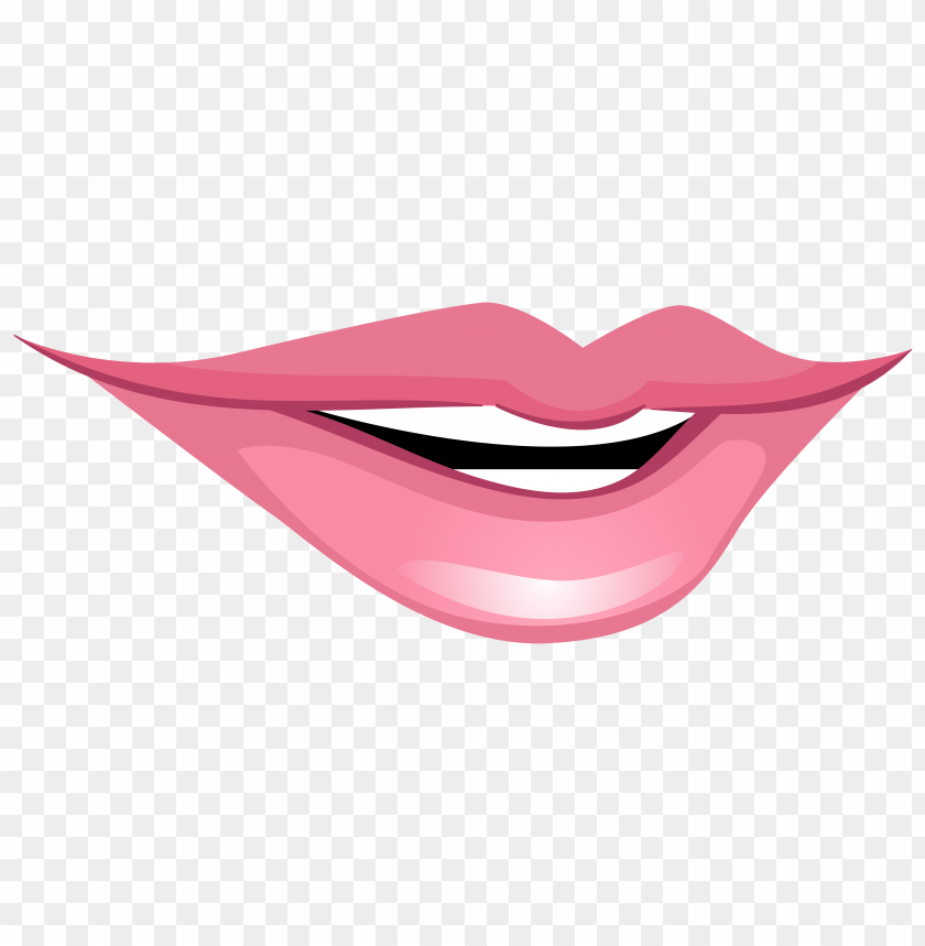 mouth, pink, smiling