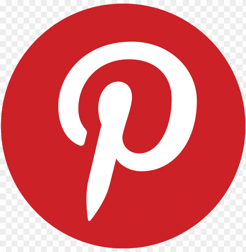 Pinterest Logo No PNG Transparent Background