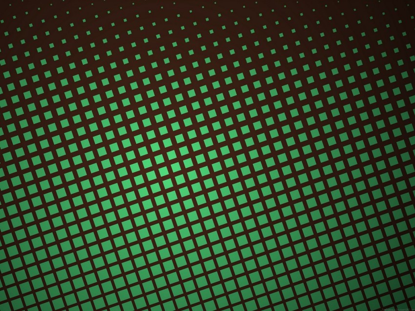 Pixels Squares Texture Green Background