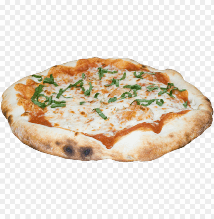 pizza, cheese, basil, tomato sauce, crust, Italian food, savory dish