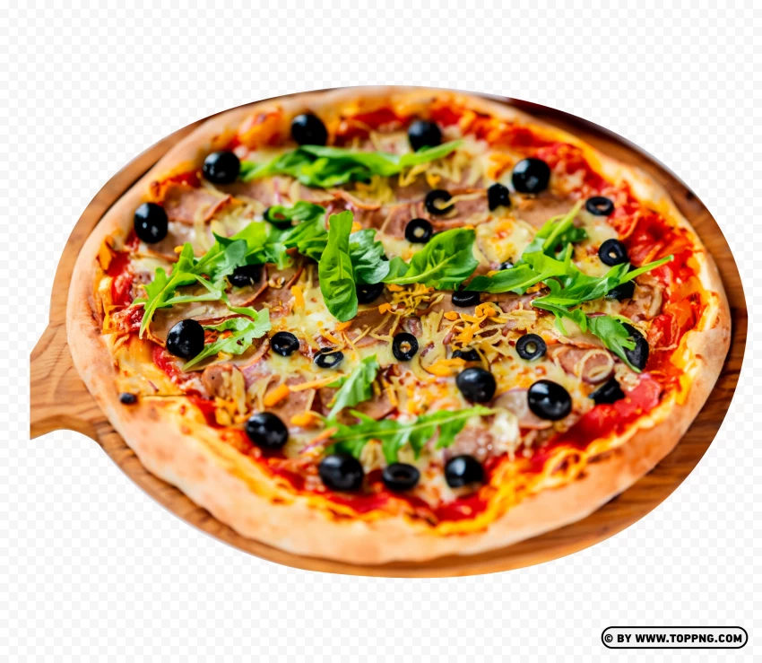 Pizza Hot Italian Food PNG Transparent Background