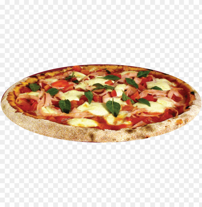 pizza, mozzarella cheese, tomato, basil leaves, Italian cuisine, baked crust, savory snacks