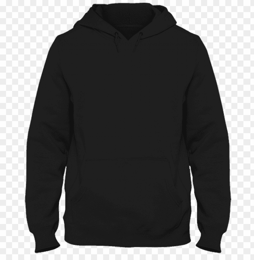 plain black hoodie