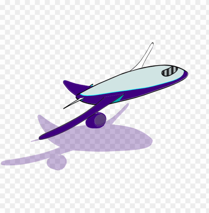 Plane Taking Off PNG Transparent Background