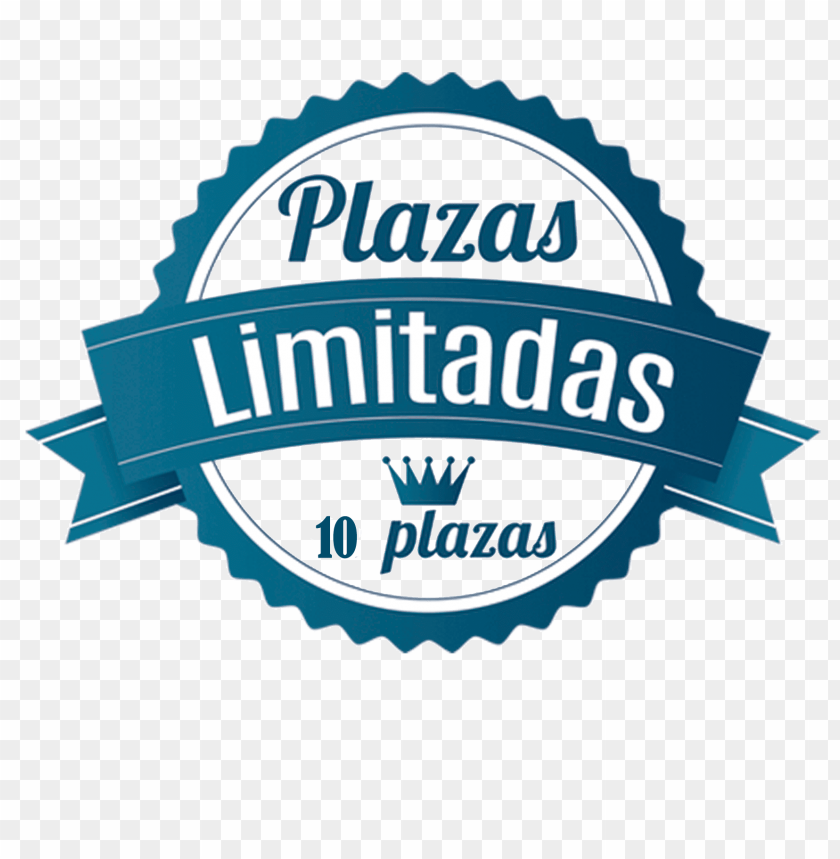 Plazas Limitadas PNG Transparent Background