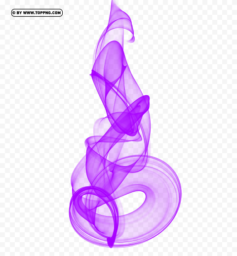 Abstract Curves Purple PNG Transparent Background