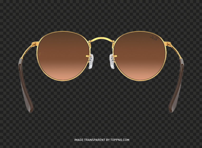 Ray Ban Light Bronze Sunglasses Free Download PNG Transparent Background