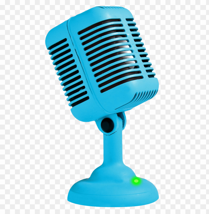 Blue Microphone PNG, audio accessory, recording, technology