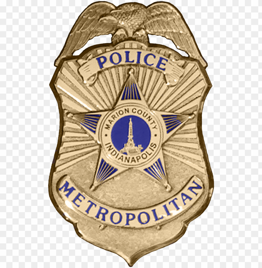 police badge, law enforcement, public safety, security symbol, government emblem, Indianapolis, authority insignia