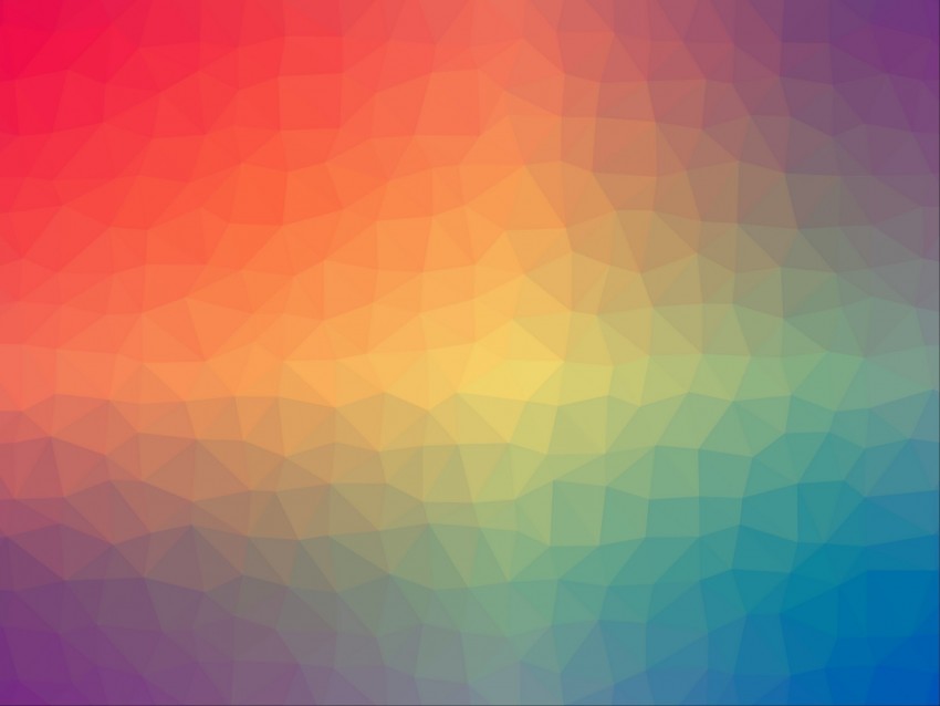 polygon, gradient, triangles, colorful, shapes