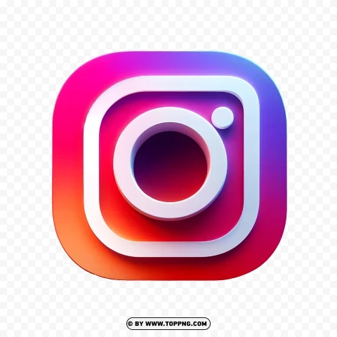 Popular Instagram Logo Image In PNG Transparent Background