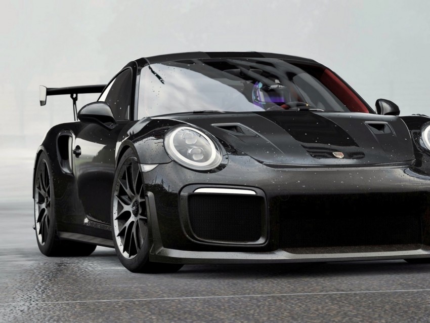 porsche 911 gt2 rs, porsche 911, porsche, sports car, race, black