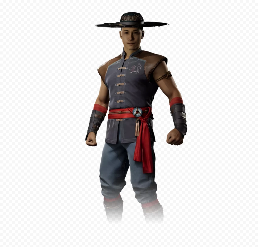 Portrait Of Kung Lao Mortal Kombat Without PNG Transparent Background