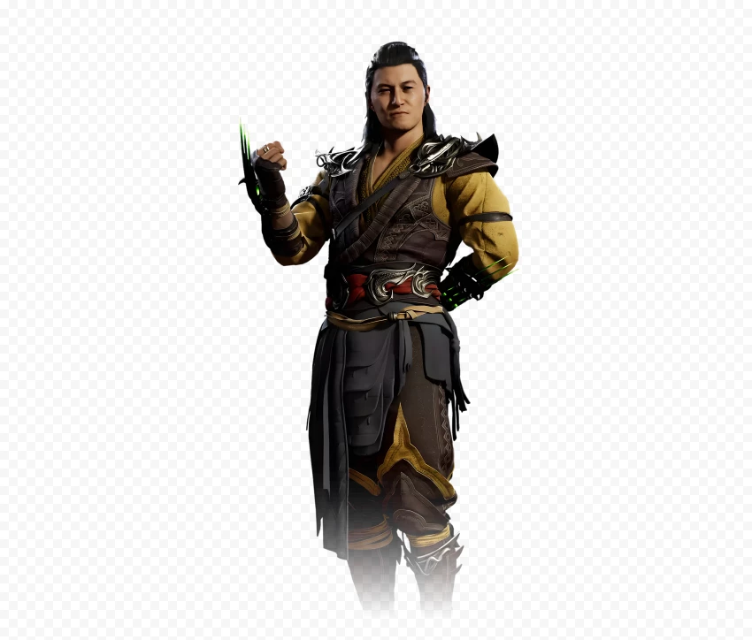 Portrait Of Shang Tsung Scheming Sorcerer PNG Transparent Background