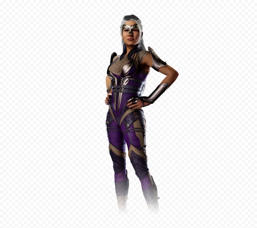 Portrait Of Sindel Empress Of Outworld Mortal Kombat PNG Transparent Background