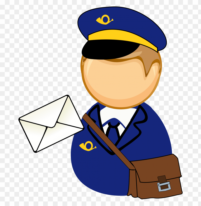 
postman
, 
mailman
, 
mailwoman
, 
postal carrier
, 
clip art
