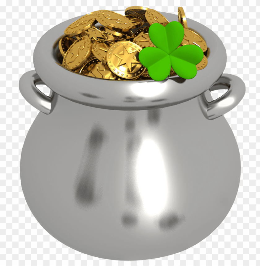 pot of gold png, png,potofgold,gold,pot