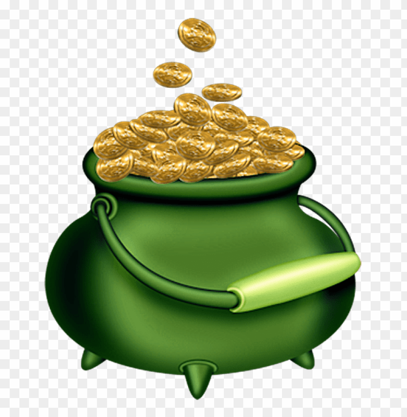 pot of gold png, png,potofgold,gold,pot