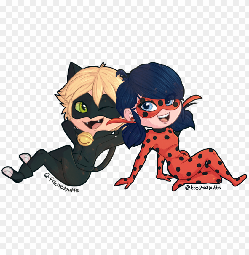 power couple by frostedpuffs - anime wallpaper chat noir miraculous ladybug, miraculous ,ميراكولوس , الدعسوقة , القط الاسود