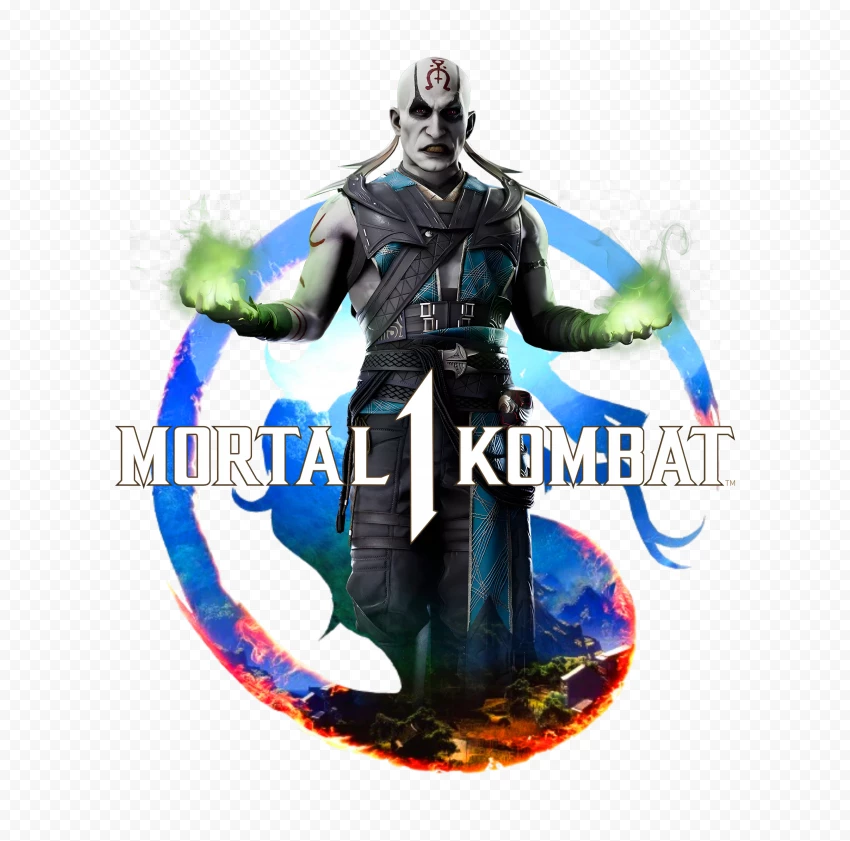 Quan Chi Mortal Kombat 1 Netherrealm Necromancer PNG Transparent Background