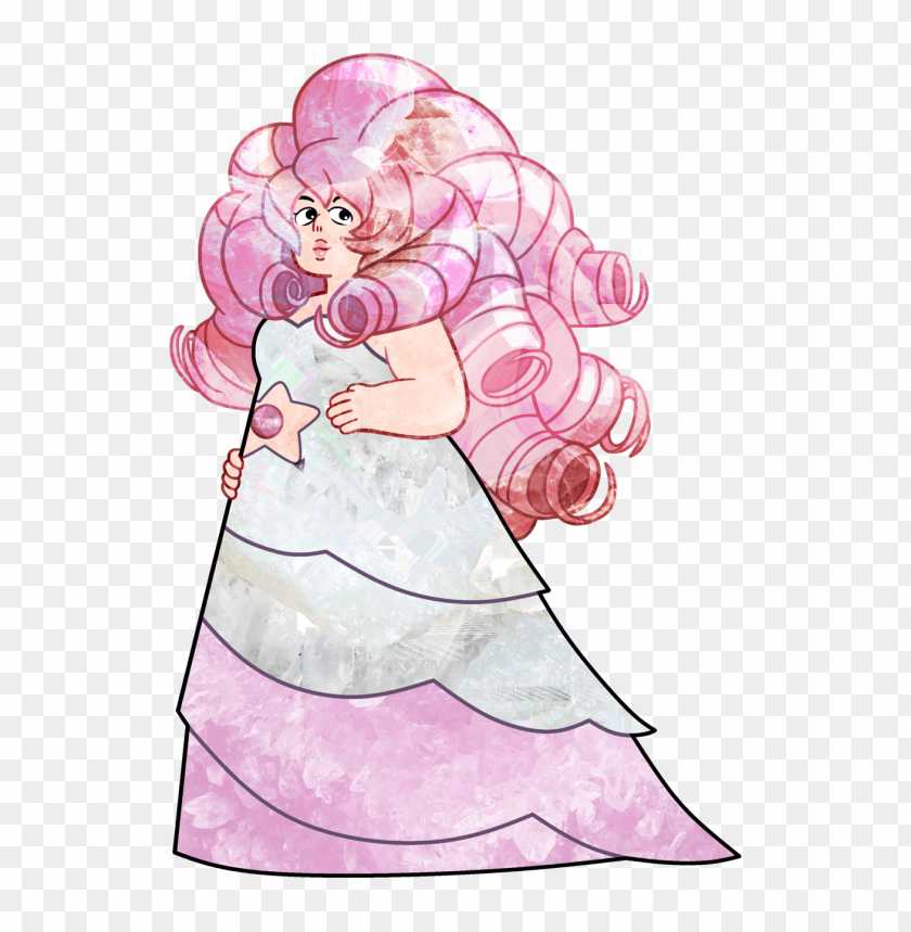 rose, pink, character, animated, fantasy, whimsical, hair