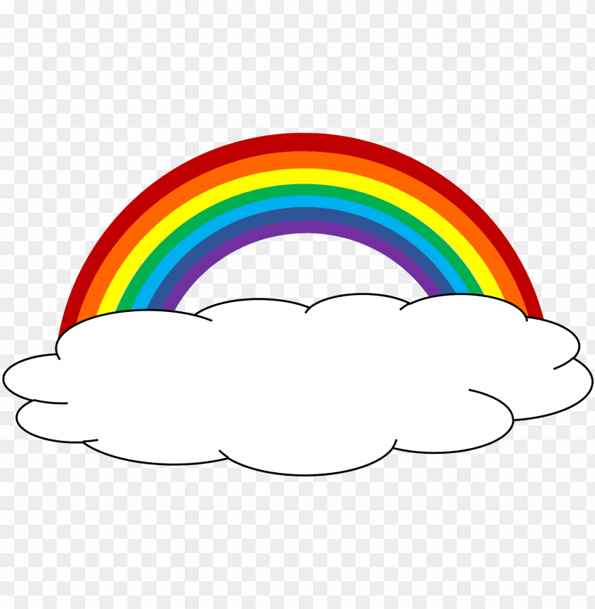 rainbows and clouds png, cloud,png,rainbow