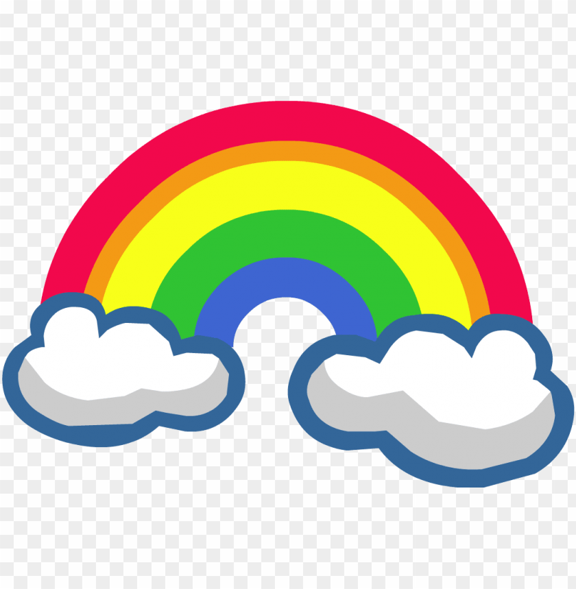 rainbows and clouds png, cloud,png,rainbow