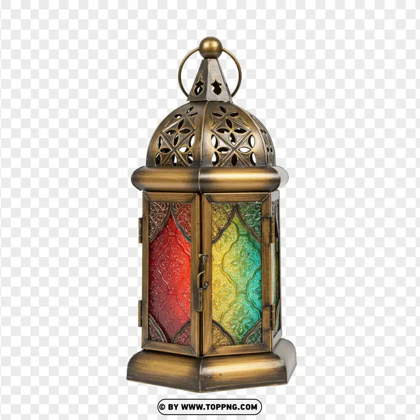 Classic Ramadan Lantern Design PNG Transparent Background