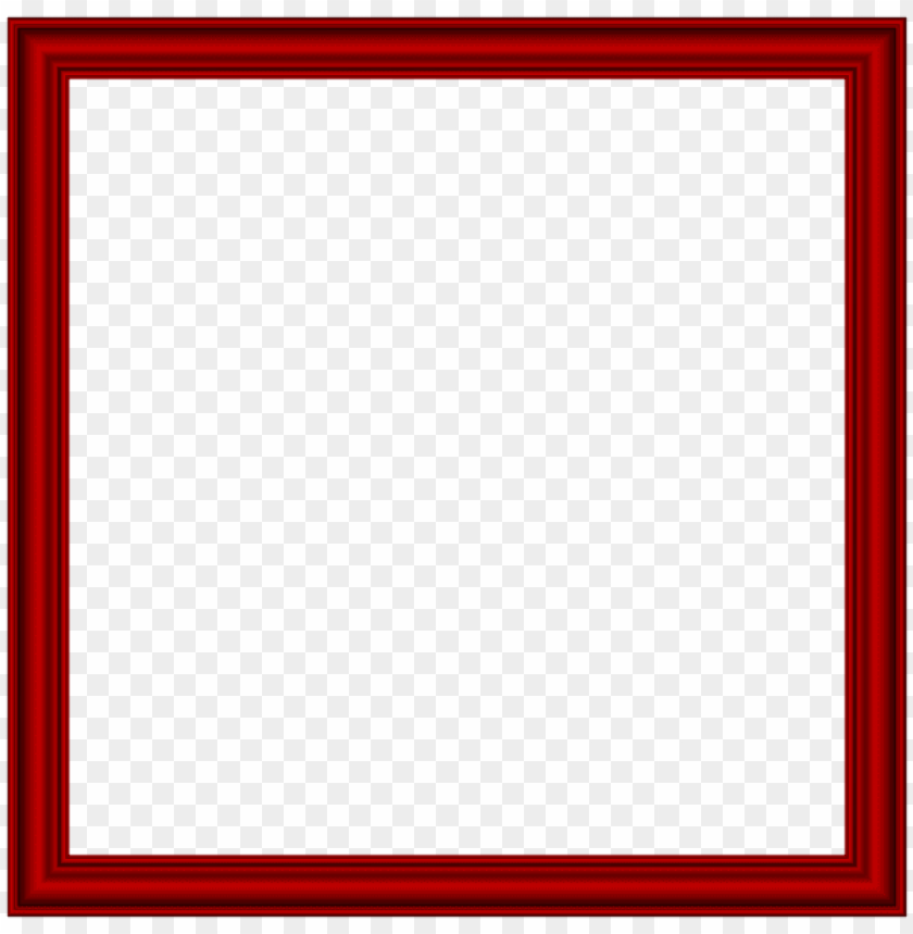 red border frame