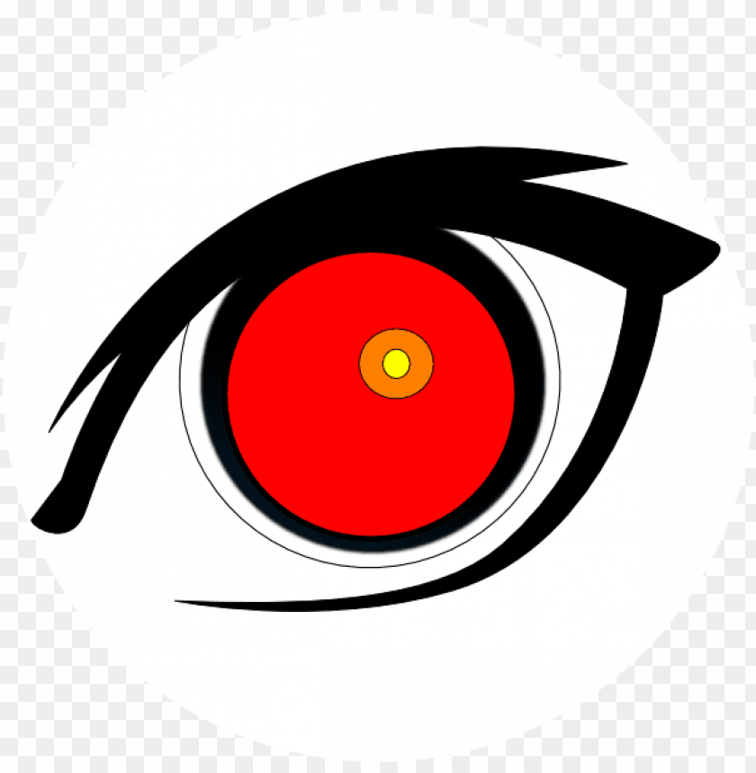 eye, red iris, circular design, graphic illustration, stylized eye, color contrast, graphic art