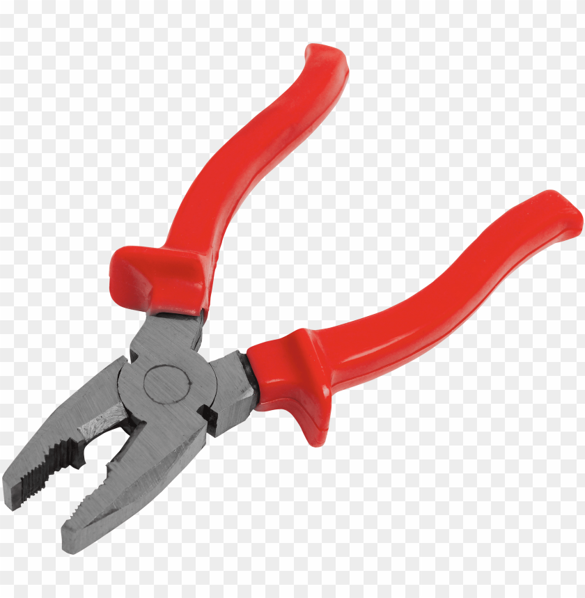 tools and parts, pliers, red plier, 