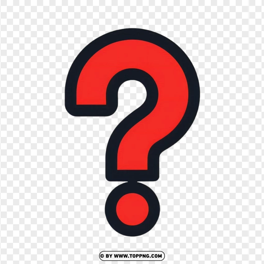 Red Question Mark Images PNG Transparent Background