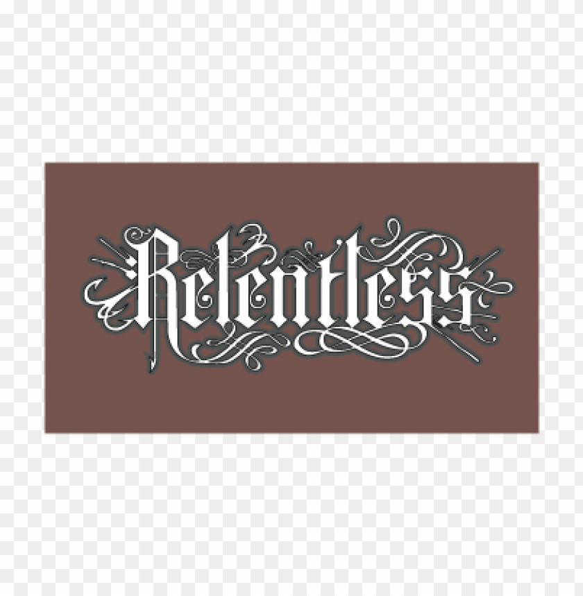 Relentless Vector Logo Download Free PNG Transparent Background