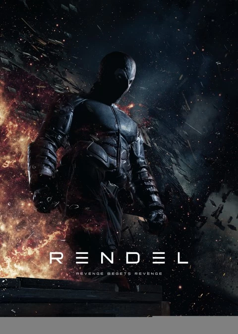 Rendel Movie Poster PNG Transparent Background