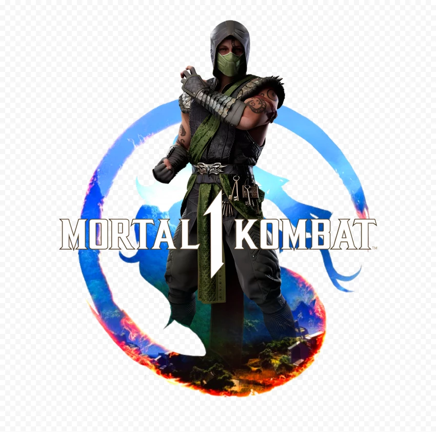 Reptile Mortal Kombat 1 Zaterran Slave PNG Transparent Background