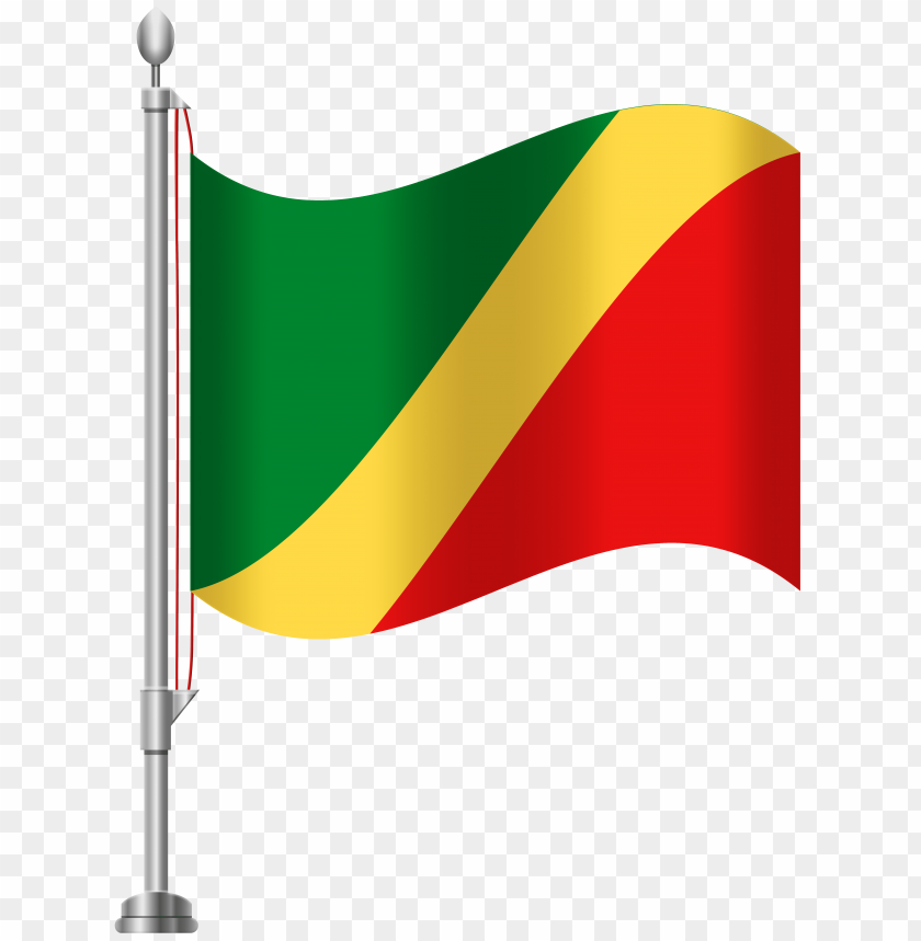 congo, flag, republic, the