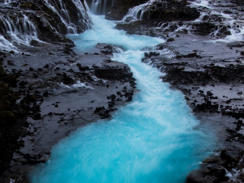 River Current Water Stream Background