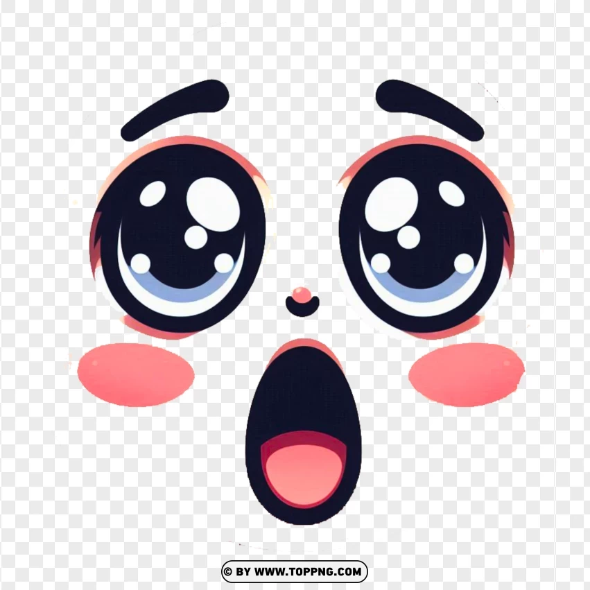 Roblox Avatar Face With Surprised Wonder Boy PNG Transparent Background